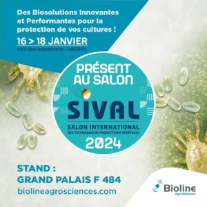 🗓️ Retrouvez nos équipes au Sival Angers du 16 au 18 janvier dans le Grand Palais stand F484 !